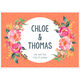Rose Swags Wedding Announcements Image 4 of 4
